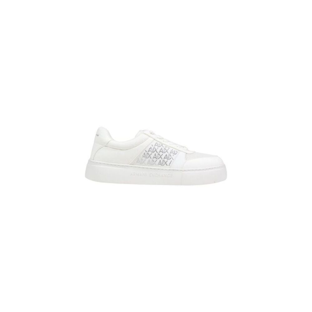 Armani Exchange White Polyamide Athletic Women's Sneakers
